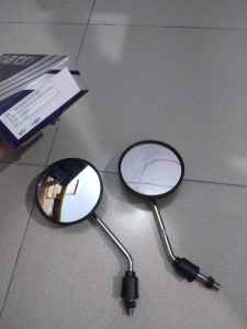 Kaca Spion Mirror Assy Scoopy Gagang Chrome MERK WIN