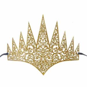 Royal Masquerades Mask Adjustable Headpiece For Themed Parties Stage Performances And Event