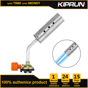 [Ready Stock] KIPRUN flamethrower Camping Gas Torch Multipurpose Welding Fire Maker FlameGun，Gas Blow Welding Torchs Automatic Flamethrower for Picnic Cooking BBQ Soldering Adjustable