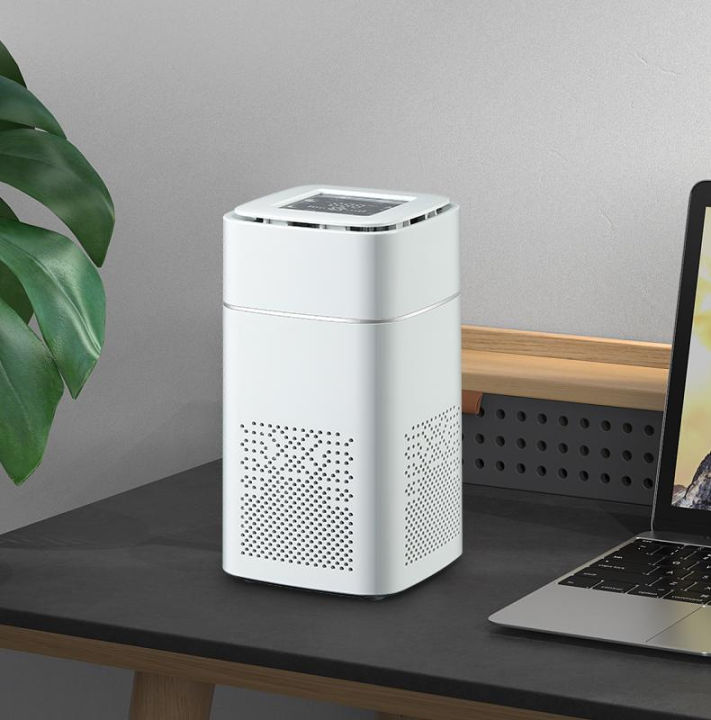 17b3 Desktop Home Air Cleaner Office e and Odor Removal Negative Ion Digital Display Clearing hine 4K7T2