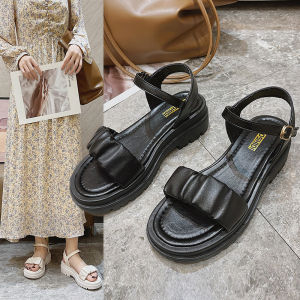 COD Sandal Wanita Wedges Korean Style Elegant Sandal YS LX2