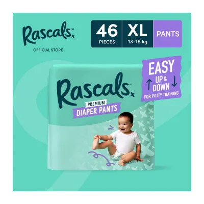 Rascals Pants XL Diaper Single - 46 PCS