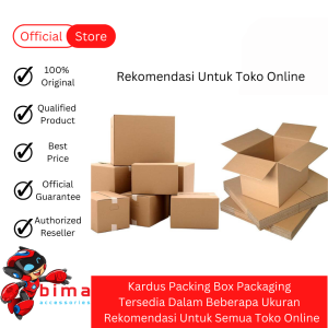 Kardus Packing Box Packaging Kotak Paket Kemasan Kado Kecil - Besar