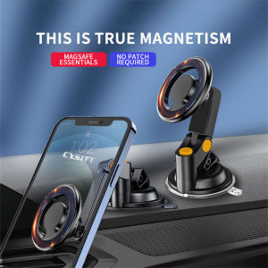 Magnetic Car Phone Holder Compatible With MagSafe Case and iPhone 14 13 12 Pro Max Car Mount For Dashboard Air Vent 360° Adjustable Strong Magnet Stand Holder