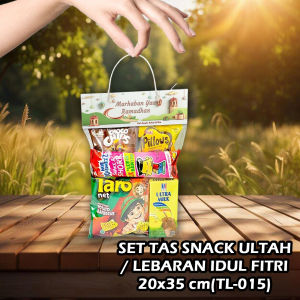 ISI 35 PCS COD TAS SNACK LEBARAN MURAH 20x35 cm (TL015) - Tas Hari Raya Hampers Hari Raya Idul Fitri Souvenir Iedul Fitri Tas Plastik ULTAH Tas Snack GoodieBag Ulang Tahun TAS HADIAH / KADO
