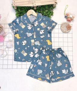 Đồ bộ Pizama đùi cho bé gái
