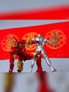 2026 15.5CM Fondjoy Original MK45 1/12 Mark45：Age of Ultron Vibranium Assembled Action Figure Collect Toy Gift