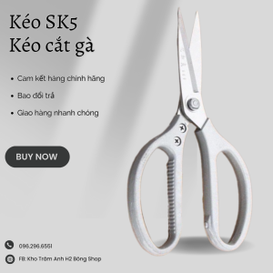 Kéo cắt gà làm bếp Kéo đa năng SK5 [K10]