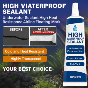 Strong Adhesive Waterproof Sealant For Tank Leakage Repair Underwater Bonding Formula Instant Results For Glass Water Tanks And Pipes