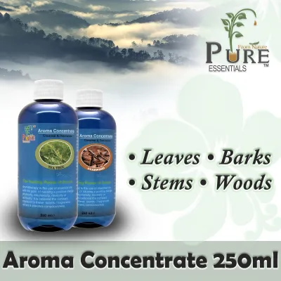 【Pure Essentials】Aroma Concentrate 250ML ● For Humidifier ● LEAVES/ BARKS/ STEMS/ WOODS