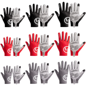 Cycling Glove Full Finger Mountain Bike Glove Touchscreens Gloves Padded Antislip Biking Sports Gloves for Men and Women