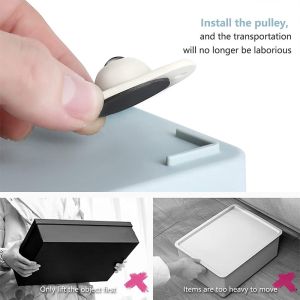 Mini Wheel Roller 360 Rotating Stainless Steel Self Adhesive Universal Pulleys Swivel Castel Furniture DIY