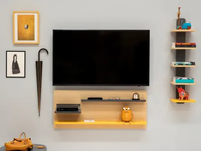 KỆ TIVI PHONG CÁCH TỐI GIẢN NHỎ GỌN HIỆN ĐẠI VÀ TRẺ TRUNG PHÙ HỢP VỚI MỌI KHÔNG GIAN TIVI HT11