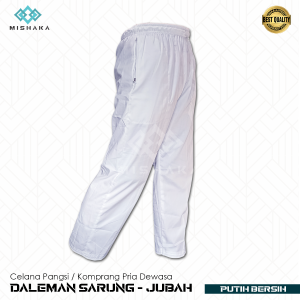 Celana Panjang Komprang - Celana Pangsi Jumbo Daleman Sarung By Mishaka