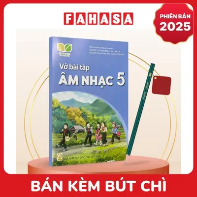 Sách Giáo Khoa Vở Bài Tập Âm Nhạc 5 (Kết Nối) (Phiên Bản 2025) - Kèm Bút Chì