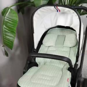 Baby Stroller Cooling Mat Baby Safety Seat Special Ice Silk Mat Stroller Essential Dining Chair Cooling Pad