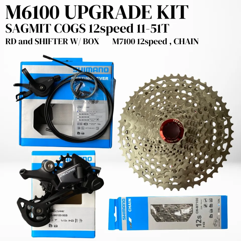Cassette Mini Groupset Deore 10 Speed SHIMANO DEORE M6100 UPKIT
