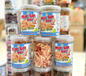 Mực Xé Sợi Hấp Nước cốt dừa thơm ngon không dai