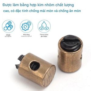 Bộ 5 Chiếc Bu Lông Lõi Dây Van Phanh Chốt Dừng Dây Cáp Ga Đường Kính 2.5mm Phù Hợp Cho Xe Đạp Và Xe Máy