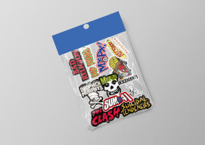 Sticker Pack Band Sticker Aesthetic Isi 21pcs Stiker Band Punk Rock Vol 3