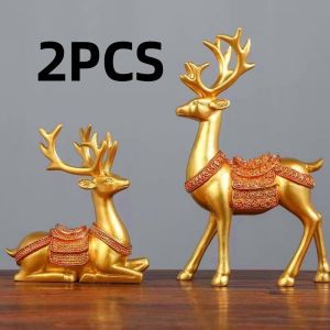 Lucky Money Luwang House ของตกแต่งของขวัญตู้ทีวีห้องนั่งเล่นสำนักงานทางเข้า Five Emperor Money Creative Decoration