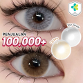 【2025 Paling Tren】🔥Magister Softlens Ukuran 14 Normal Soflens 1 Pasang Lensa Kontak Warna Ochre Grey Soflen Korea Aesthetic. 