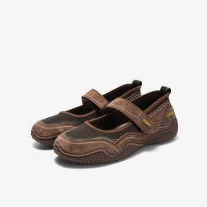 Jeep Niche รองเท้าสปอร์ตสำหรับผู้หญิงรองเท้า Mary Jane แผ่นรองเท้านุ่มสบายฤดูใบไม้ผลิฤดูร้อนไม่เหนื่อยปากตื้นรองเท้าเดี่ยว