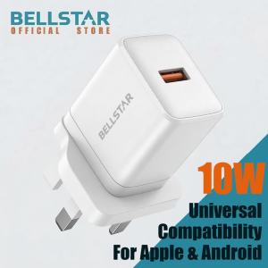 BELLSTAR 10W Charging Adapter — USB-A Port Stable & Safe Charging Broad Compatibility