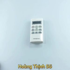 Điều khiển điều hòa LG Mã 04 S09EN2 remote máy lạnh LG ngắn S09EN2 - Tặng kèm pin - Trang Nguyễn Computer