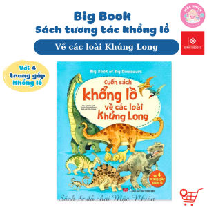 Sách Tương Tác - Big Book - Cuốn Sách Khổng Lồ Về Các Loài Khủng Long – Đinh Tị Books