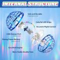 2024 Flying Orb Ball Toy - Christmas Cool Novelty Gift Galaxy Boomerang Hand Magic Floating Orbit Ball HoverOutdoor Toy Stocking Stuffer for Boys Girls Teens Kids Blue. 