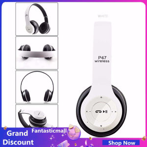 P47 Wireless Bluetooth On-Ear Headphone Headset