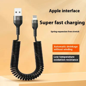 240W USB Type C Fast Charging Cable with Foldable Stand – 360° Adjustable Foldable Phone Stand Charger Cable