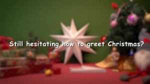 Printed Seven-Pointed Star Christmas Holiday Decoration Lampshade Paper for Christmas Wedding Party Decoration