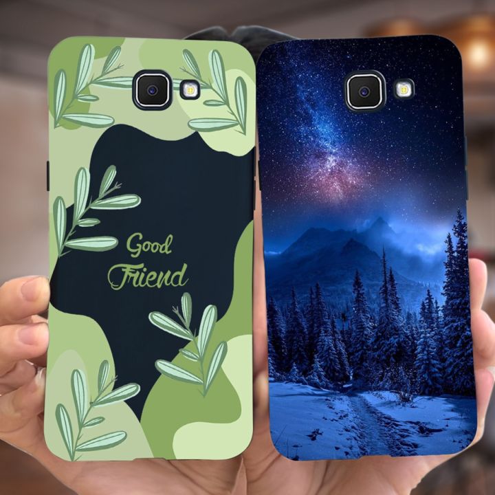 For Samsung Galaxy J7 Prime Case SM-G610F G611F Stylish Art Painted Cover Soft Silicone Phone Case For Samsung J7 Prime 2 Casing