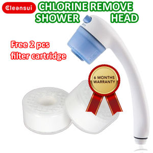CLEANSUI SK106 shower head with 2 pieces of SKC205 cartridges. Product from Japan with 1 Months Warranty