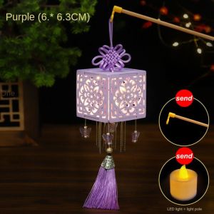 xuechuangying lantern mid autumn diy 灯笼中秋2025 Mid-Autumn Festival DIY Mid-Autumn Lantern With LED Light Chinese Style Handmade Lanterns Lamp Lantern Blessings Photography Props