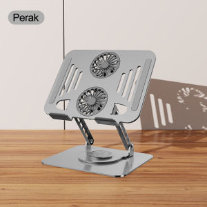 QIJIA Stand Laptop Stand Penyangga Laptop Stand Holder Lipat Adjustable Anti Slip Untuk Laptop/Notebook Laptop Stand Dudukan laptop Stand Holder Laptop Stand Laptop Aluminium Longest Stretch 300mm