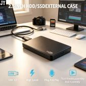 JY Smart Mall 2.5Inch USB HDD Case Sata to USB 3.0 Hard Drive Disk SATA External Enclosure HD EXTERNO Drive Box