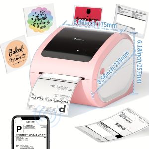 Phomemo D520BT A6 Waybill Printer Bluetooth/USB for Barcode StickerFREE Waybill Sticker