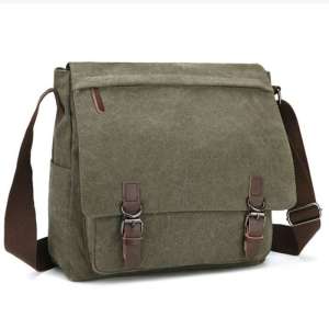 FD กระเป๋าสะพายไหล่ ชาย ผ้าแคนวาสหนา ใบใหญ่ รุ่น SG-8645 (S4-021) MHB จากร้าน Flying Dragon