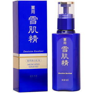 Nhũ tương dưỡng ẩm trắng da Kose Medicated Sekkisei Emulsion Excellent 140ml - Nhật bản