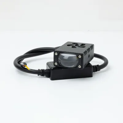 12V Mini LED Driving Light Projector Fog Lamp Grille Bumper Auxiliary Light For Car & Motorcycle