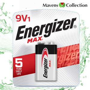 Energizer Max 9V bateri alkali