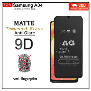 Tempered Glass Matte Samsung A04 Tg Layar Annti Glare Kaca Full Cover