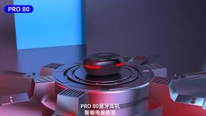 2024 Cross-Border Hot Item Huaqiangbei PRO80 Bluetooth headset for mobile phones dual ear touch control gaming true wireless tws