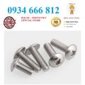 50c vít pake đầu dù thân bulong INOX 304 M4, M4X8, M4X10, M4X12,M4x16, M4x20,M4x25,M4X30. 