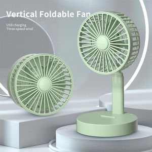 2024 Mini Fan USB Charge Retractable and Foldable Portable Charging Smart Personal Cooling Tool for Office ，Travel ，Outdoor Cooling Summer