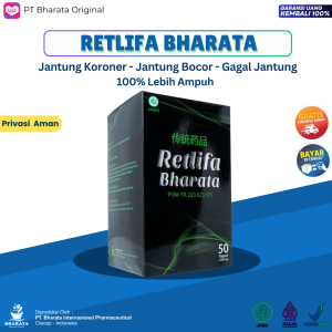 Retlifa Bharata Garansi 100% Original - Obat Jantung Koroner Ampuh - Gagal Jantung - Jantung Bocor Ampuh