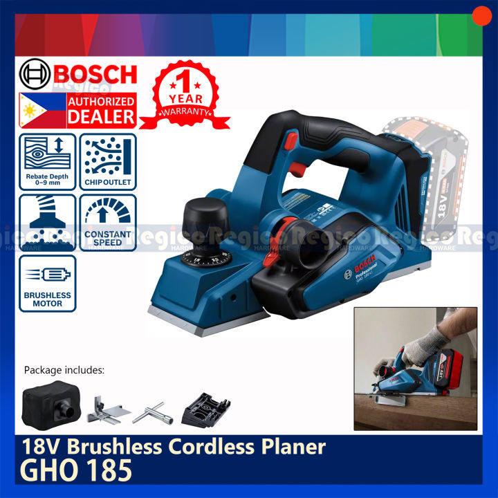 Bosch GHO 185 18v Brushless Cordless Hand Planer Bosch Cordless